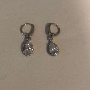 Madrid Cubic Zirconia Drop Earrings